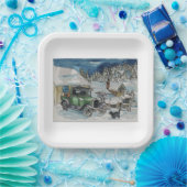 暖かい席 ペーパープレート (パーティー)