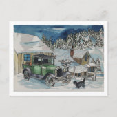 暖かい席 ポストカード (正面)