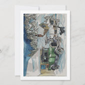 暖かい席 招待状 (正面)