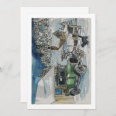 暖かい席 招待状 (正面/裏面)