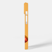 暖かい抽象芸術トリプルリングや輪・ミニマルモダンリスト Case-Mate iPhoneケース (裏面 / 左)