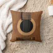 暖かい木製のアコースティックギター クッション (ブランケット)
