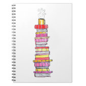 暖かい本のノート ノートブック (正面)