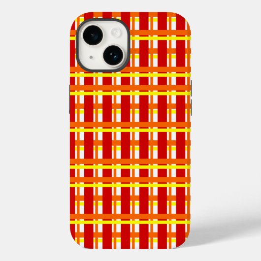 暖かい格子縞 Case-Mate iPhoneケース (裏面)