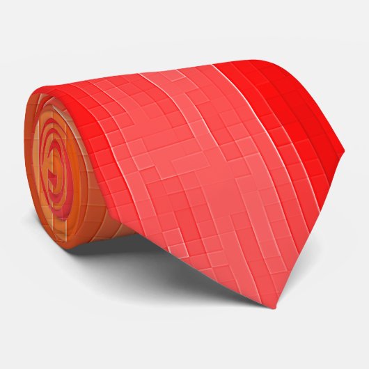 暖かい正方形 ネクタイ (ロール)