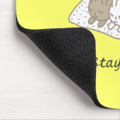 暖かい滞在 マウスパッド (コーナー)