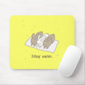 暖かい滞在 マウスパッド (マウス)