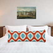 暖かい砂漠の夢の南西のパタ素朴ーン ボディピロー