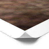 暖かい秋のフェミニン野草農家の壁のアート ポスター (角)