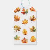 暖かい紅葉ありがとう ギフトタグ (裏面)