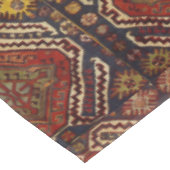 暖かい色のコーカサスのデザイン テーブルクロス (アングル)