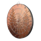 暖かい色の霧深いヒマラヤスギ木 ダーツボード (正面右)