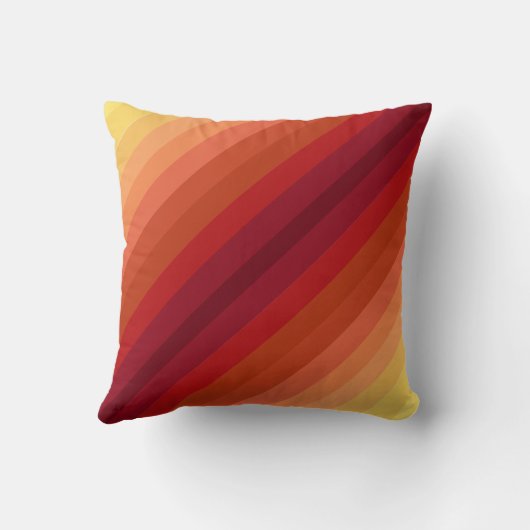 暖かい色 クッション (裏面)