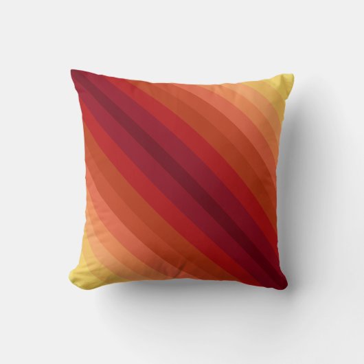 暖かい色 クッション (正面)