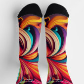 暖かい足暖かいハート! ソックス (上部)