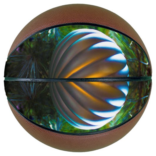 暖かい銀 バスケットボール (正面)
