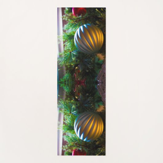 暖かい銀 ヨガマット (正面)