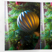 暖かい銀 三つ折り案内状 (内部最初)