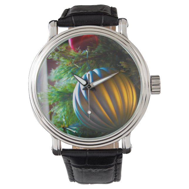 暖かい銀 腕時計 (正面)