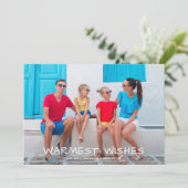 暖かい願い写真数々のクリスマス シーズンカード (スタンド正面)