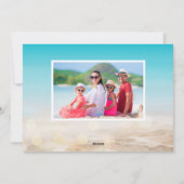 暖かい願い写真数々のクリスマス シーズンカード (裏面)