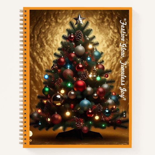 『暖かい黄金の願い』 ノートブック (正面)