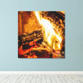 暖かい キャンバスプリント (インサイチュ (ウッドフロア))