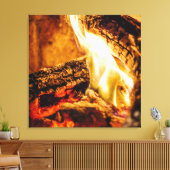 暖かい キャンバスプリント (インサイチュ (リビング))