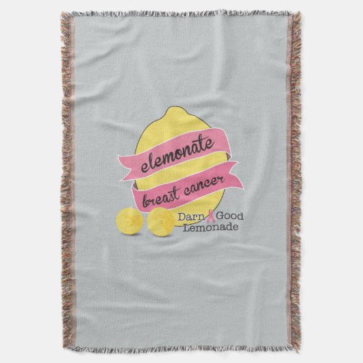 暖かいElemonateの乳癌および滞在 スローブランケット (正面縦)