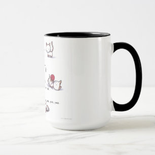 暖かいkittysのマグ マグカップ
