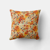 暖かくてトエティな紅葉 | コージー秋デコール クッション (裏面)