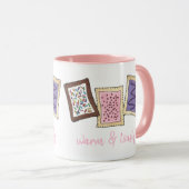 暖かくトースト風の朝食トースターペーストリー マグカップ (正面右)