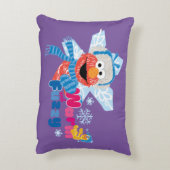 暖かくファジーなエルモ アクセントクッション (裏面(縦))