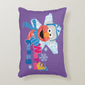 暖かくファジーなエルモ アクセントクッション (正面(垂直))