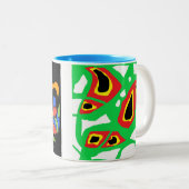 暖かく居心地の良いマグカップ ツートーンマグカップ (正面右)