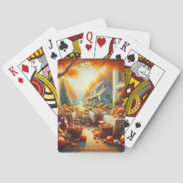 暖かく居心地の良い感謝祭の集まり トランプ