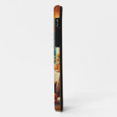 暖かく居心地の良い感謝祭の集まり Case-Mate iPhoneケース (裏面/左)