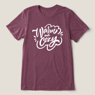 暖かく居心地の良い トライブレンドTシャツ