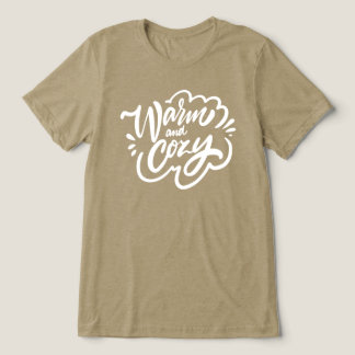 暖かく居心地の良い トライブレンドTシャツ