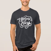 暖かく居心地の良い トライブレンドTシャツ (正面)