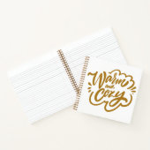 暖かく居心地の良い ノートブック (内部)