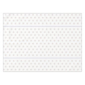 暖かく繊細な色ユダヤの休日の星 テーブルクロス (正面(横))