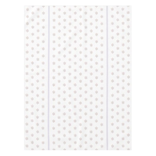 暖かく繊細な色ユダヤの休日の星 テーブルクロス (正面)