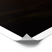 暖かく輝く ポスター (角)