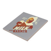 暖かさのためのミルク タイル (側面)