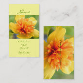 暖かさのTouch 名刺 (正面/裏面)