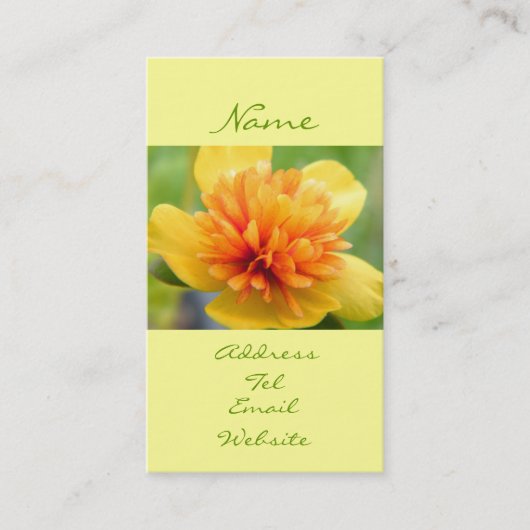 暖かさのTouch 名刺 (正面)