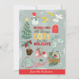 暖かなクリスマスをお過ごしください シーズンカード