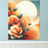 暖コンテンポラリーかいフローラ キャンバスプリント (インサイチュ (ウッドフロア))