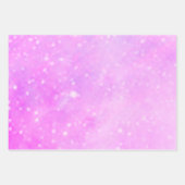 暖シンプルかい色 ラッピングペーパーシート (正面3)